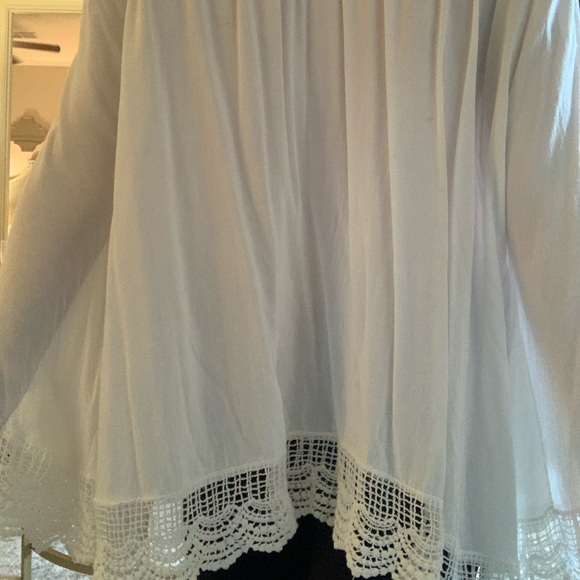 White off the shoulder top - Picture 3 of 3